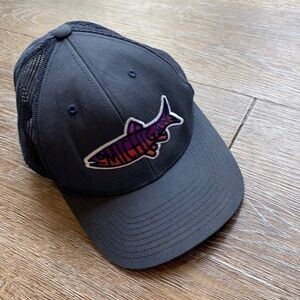 Michigan Fish Fishing Ombré Patagonia Hat Cap